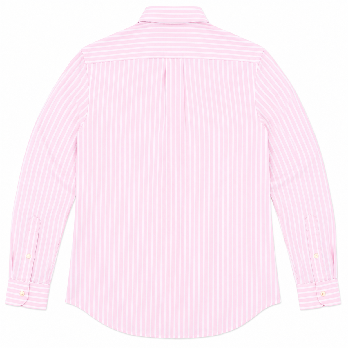 Polo Ralph Lauren Custom Fit 100% Linen Shirt Pink White