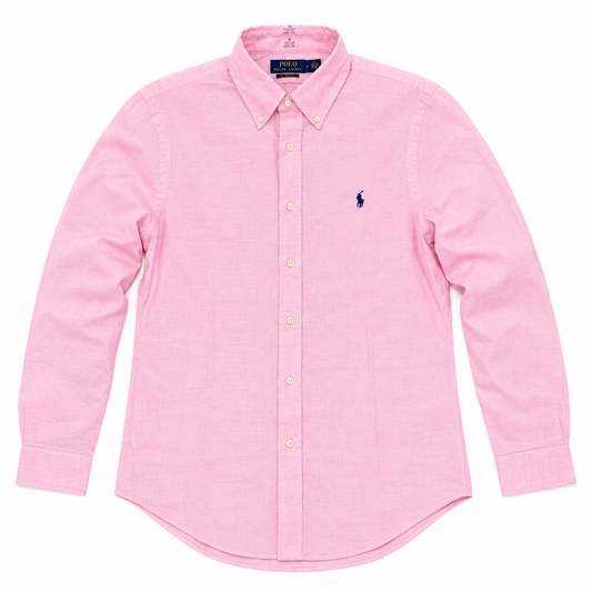 Polo Ralph Lauren Custom Fit 100% Linen Shirt Pink