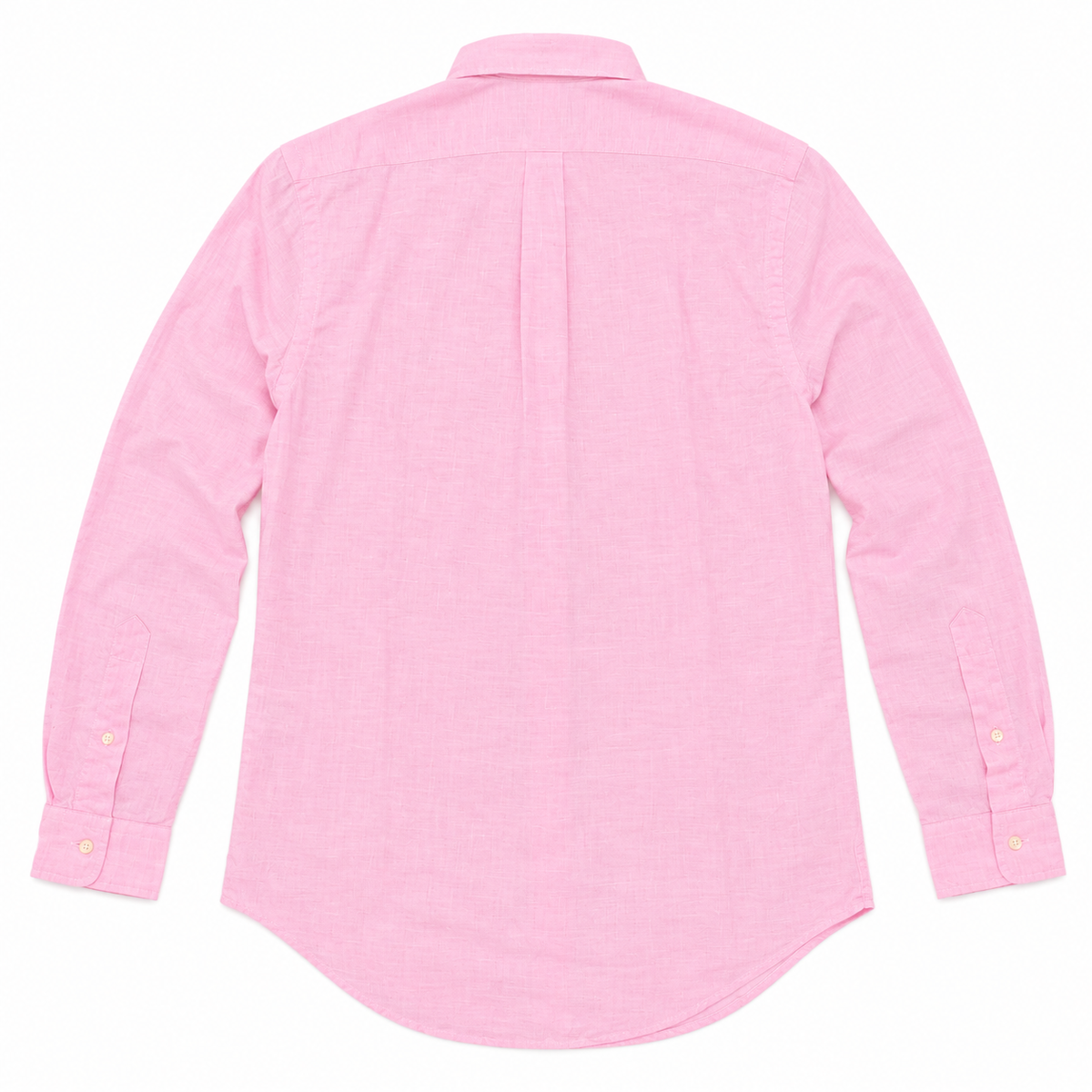 Polo Ralph Lauren Custom Fit 100% Linen Shirt Pink