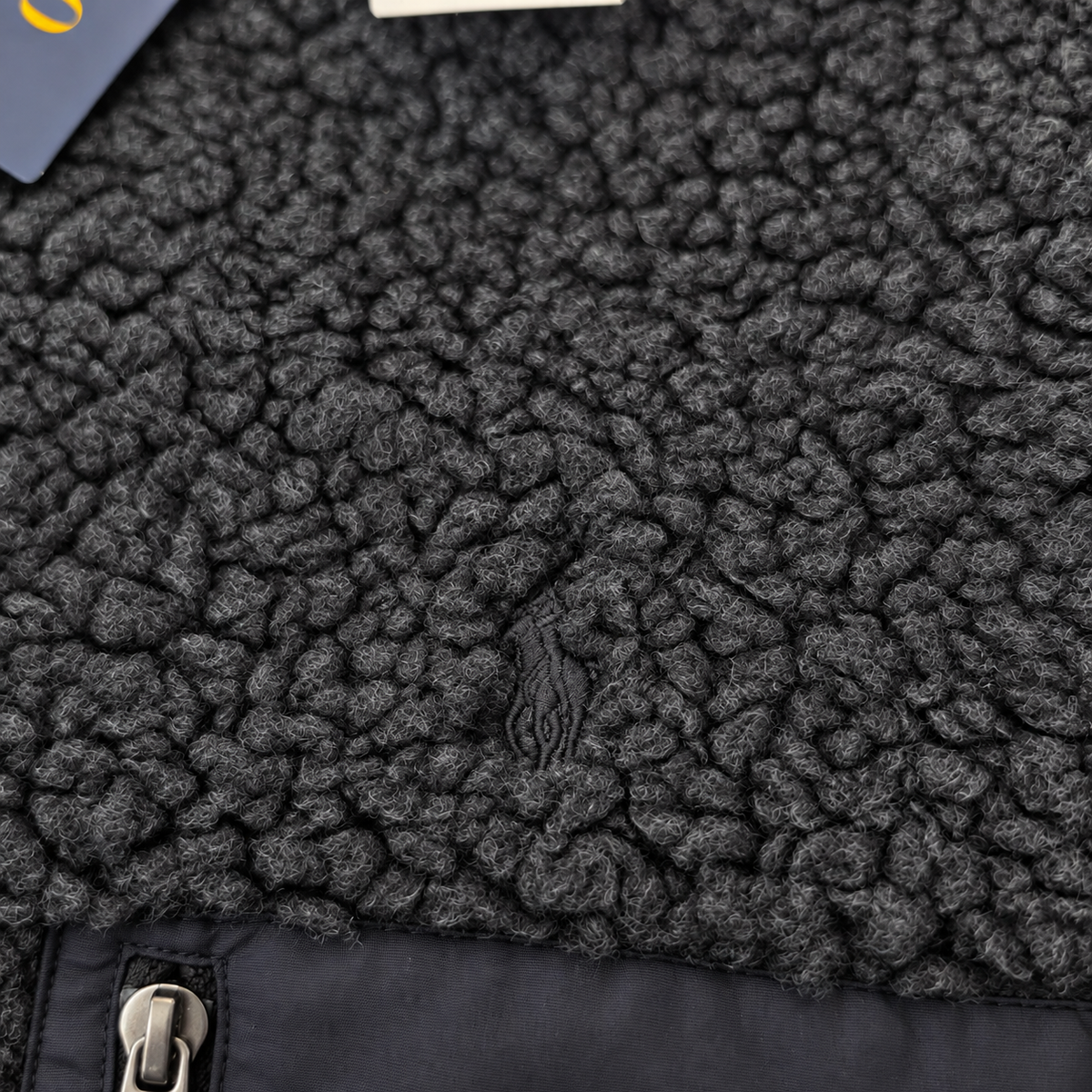 Polo Ralph Lauren Pile Fleece Hybrid Jacket Black