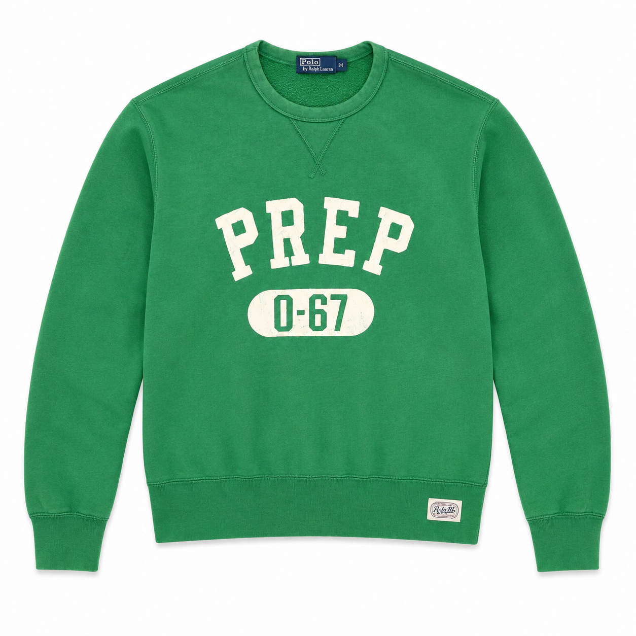 Polo Ralph Lauren Vintage Fit Prep Graphic Jumper Green